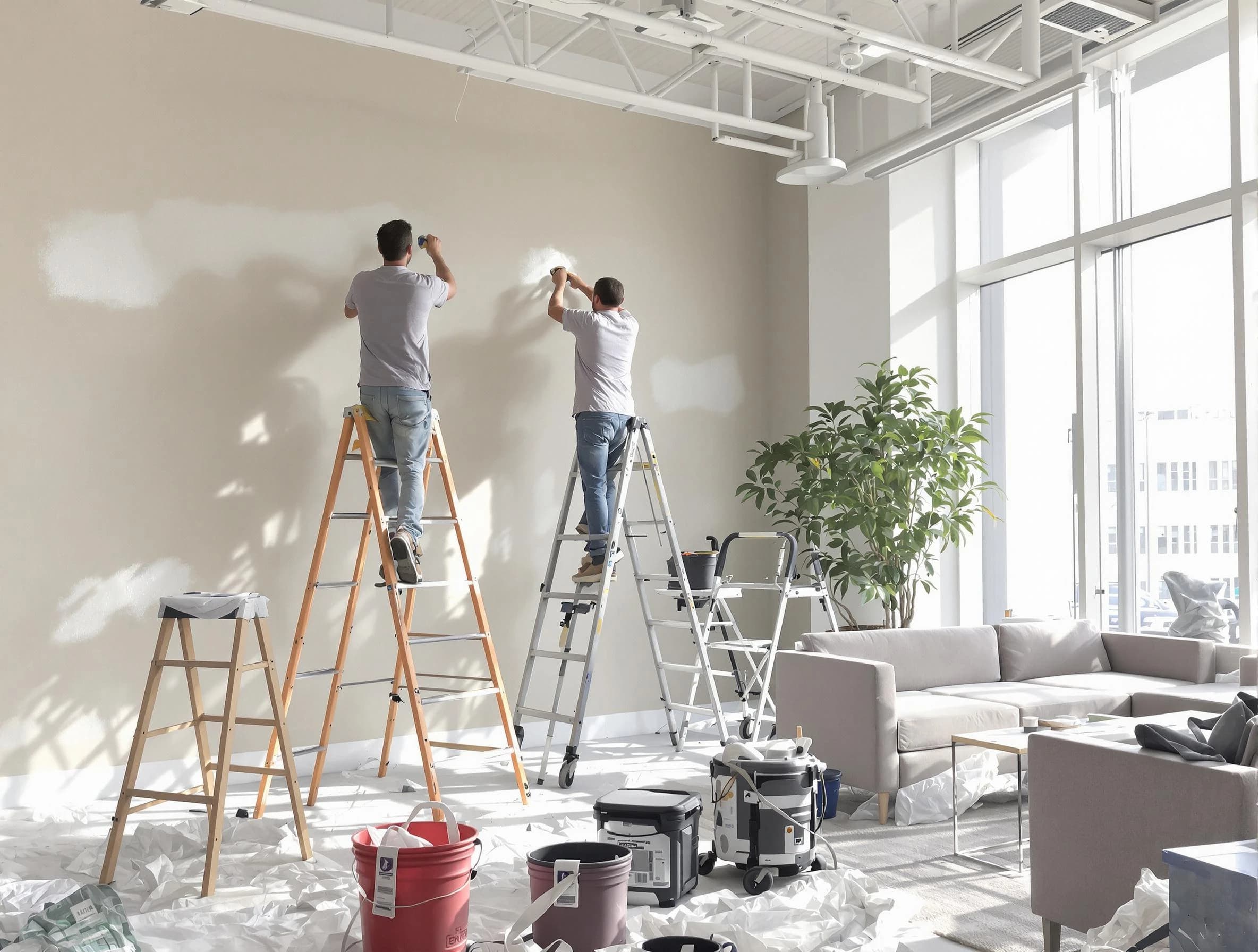 Parma Heights House Painters delivering commercial painting services in Parma Heights, OH